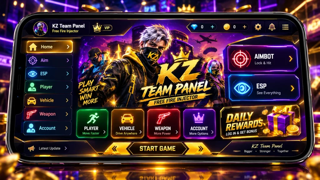 KZ Team Panel
